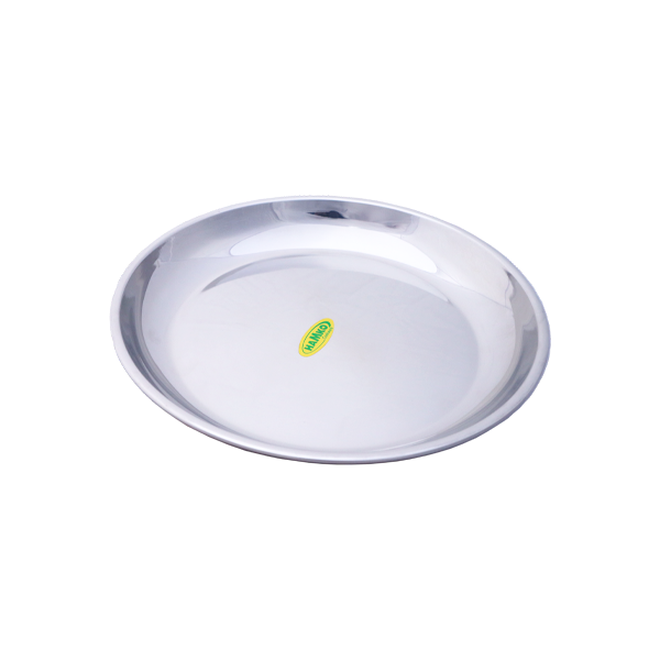 SS DEEP PLATE (26 CM)