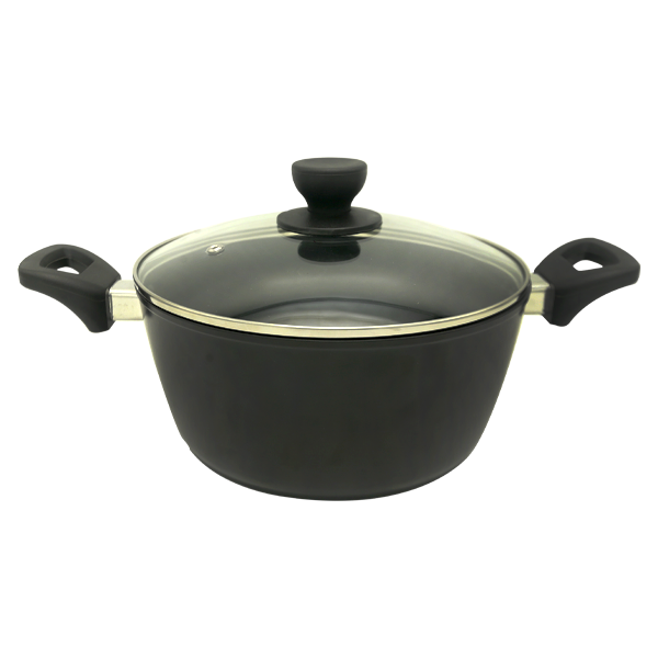 Casserole Pan with Glass Lid- (28 CM)