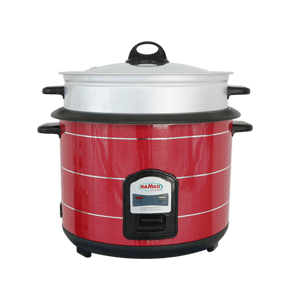 Rice Cooker SS Body Single Alu Pot-1.8 Ltr (Hr15-02-Red Line)