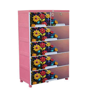 Big Diamond Wardrobe (6Drawer-2Lock)